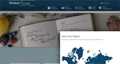 Desktop Screenshot of pregelrecipes.com